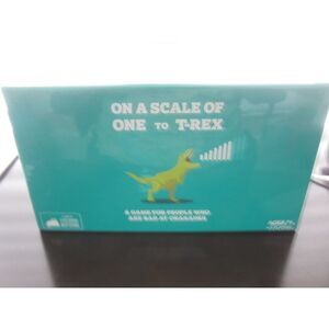 NEW IN PACKAGING " ON A SCALE OF ONE TO T-REK " GAME  BY EXPLODING KITTENS